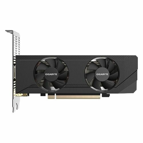 Видеокарта PCI-E GIGABYTE 6GB GDDR6 96bit 8nm 1042/14000MHz 2*HDMI/2*DP - фото №1