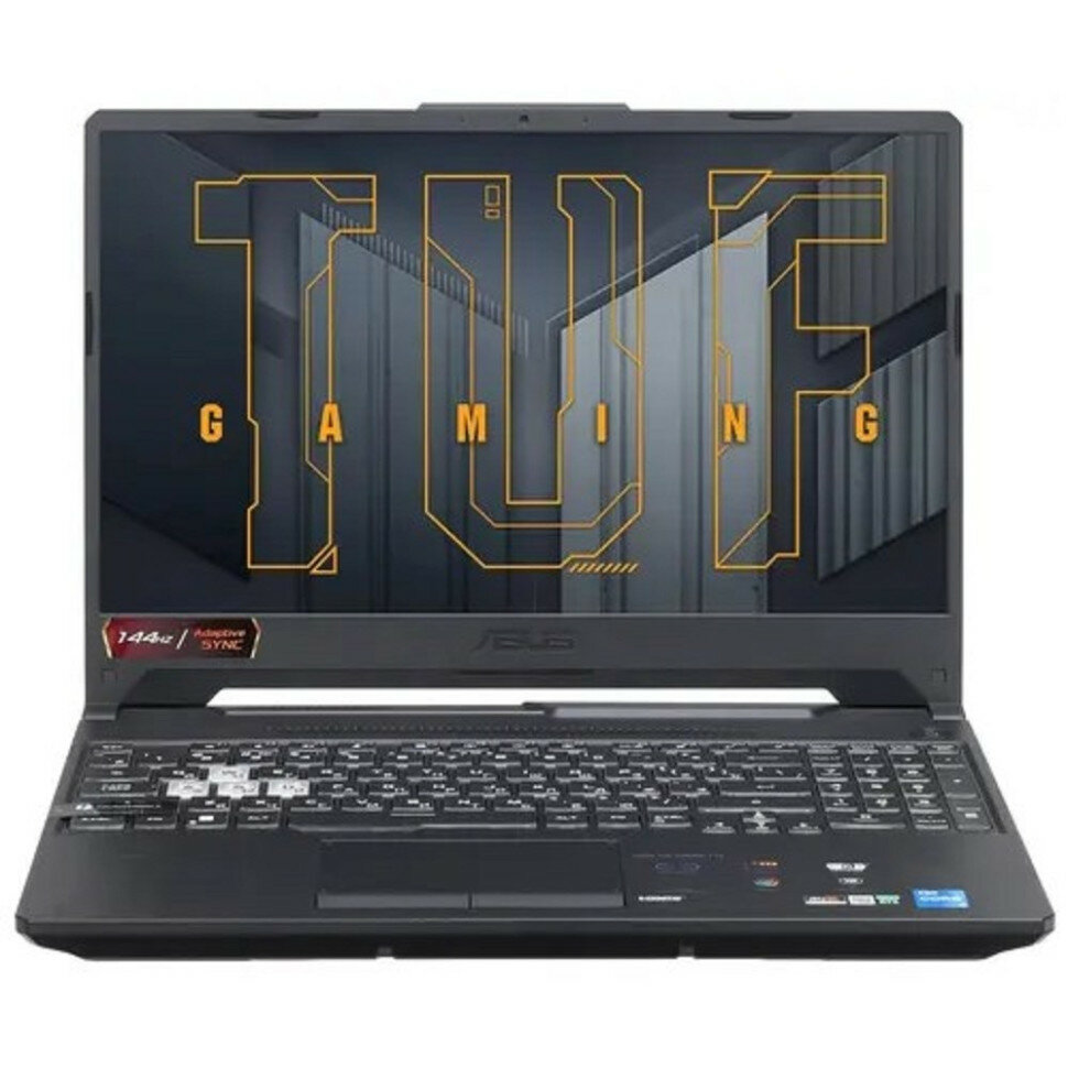 ASUS TUF Dash F15 FX506HE-HN376 [90NR0704-M00J60] Graphite Black 15.6" {FHD i7-11800H/16Gb/512Gb SSD/RTX3050Ti 4Gb/DOS}