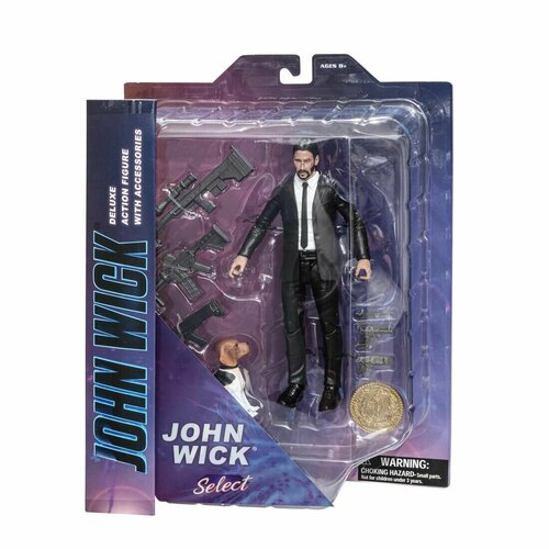 Фигурка John Wick Select Джон Уик фигурка diamond select toys john wick 829325 18 см