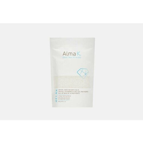 соль для ванны с минералами мёртвого моря alma k crystal dead sea bath salts 260 гр Соль для ванны с минералами Мёртвого моря ALMA K. CRYSTAL DEAD SEA BATH SALTS