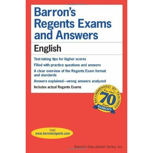 Barron's Regents Exams and Answers: English герасимов б business english for students of economics деловой английский для студентов экономистов учебное пособие