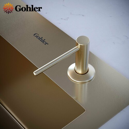 Дозатор для жидкого мыла и моющего средства на кухню встраиваемый Gohler G402G