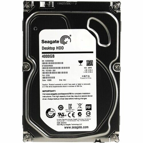 Внутренний жесткий диск Seagate ST4000DM000 4 Тб