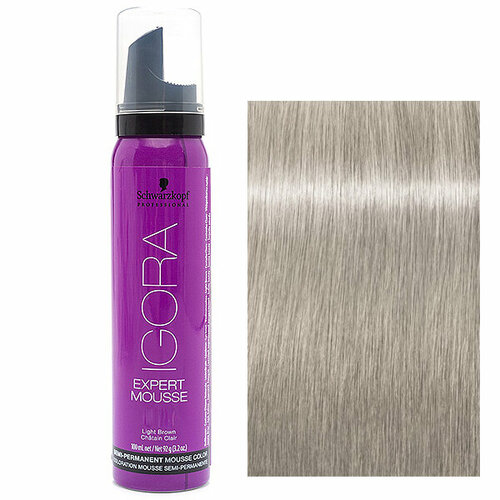 Schwarzkopf Igora Expert Mousse Тонирующий мусс для волос 9,5-1 Светлый блондин сандрэ 100 мл мусс для волос schwarzkopf perfect mousse тонирующий ореховый светло каштановый 120 мл