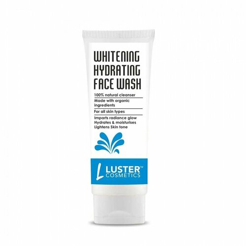 LUSTER Whitening Hydrating Face Wash Увлажняющий гель для умывания 100мл