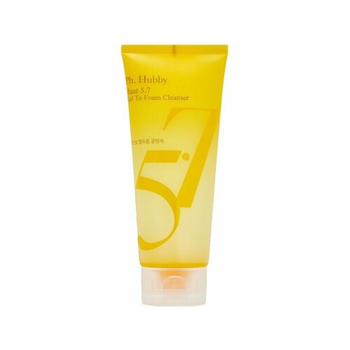 Гель-пенка для очищения лица и снятия макияжа PhHubby Haut 57 GEL TO FOAM CLEANSER 1542₽