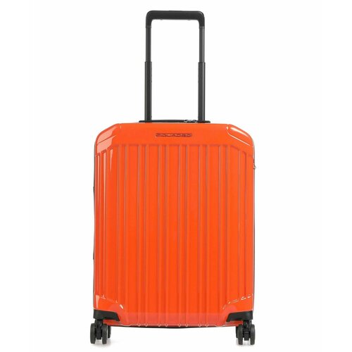 чемодан piquadro 37 л размер s черный Чемодан PIQUADRO, 34 л, размер S, оранжевый