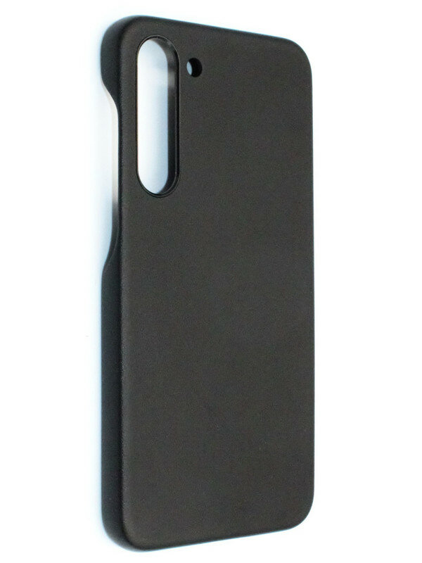 Чехол на Samsung Galaxy S23 Кожаный New Line-Чёрный