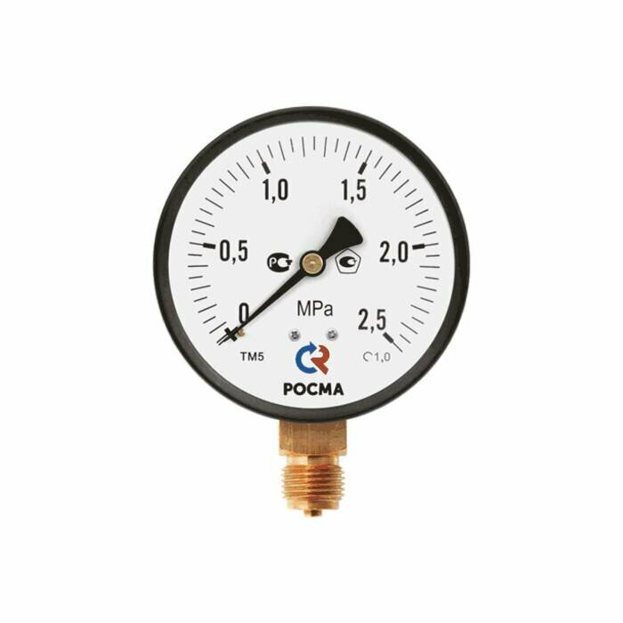 Манометр ТМ-310Р.00 радиальный Дк63мм 0-0,6 МПа кл.2,5 G1/4" Росма 00000006771