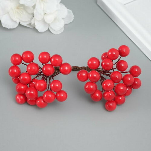 Декор для творчества Ягоды длина 12 см красный 200 шт 3401₽