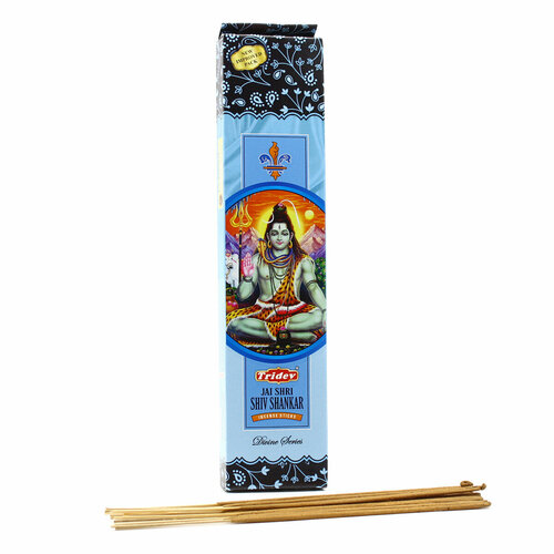 jai shri hanuman incense sticks tridev джей шри хануман благовония тридев 20 г JAI SHRI SHIV SHANKAR Incense Sticks, Tridev (джей ШРИ ШИВ шанкар благовония, Тридев), 20 г.