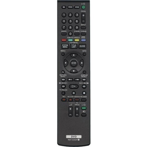 Sony RMT-D250P DVD/REC, Пульт ДУ пульт ду huayu для sony rmt d250p