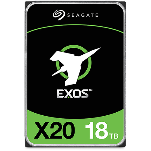 Жёсткий диск 18Tb SATA-III Seagate Exos X20 (ST18000NM003D) жёсткий диск seagate 3 5 sata iii desktop exos x20 512e 20000gb st20000nm007d