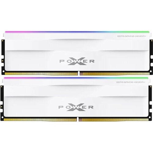 оперативная память для компьютера silicon power xpower zenith rgb dimm 32gb ddr5 6000 mhz sp032gxlwu600fdh Оперативная память для компьютера Silicon Power XPower Zenith RGB DIMM 32Gb DDR5 6000 MHz SP032GXLWU600FDH