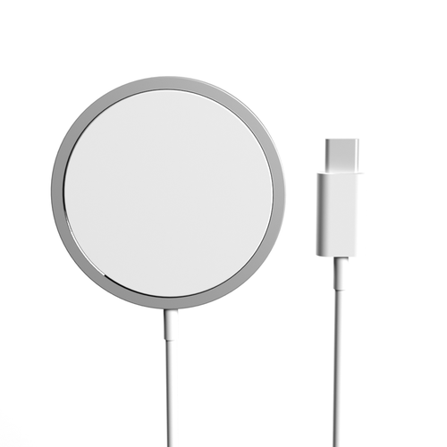 Беспроводная зарядка для телефона Apple айфон с функцией MagSafe, в коробке
