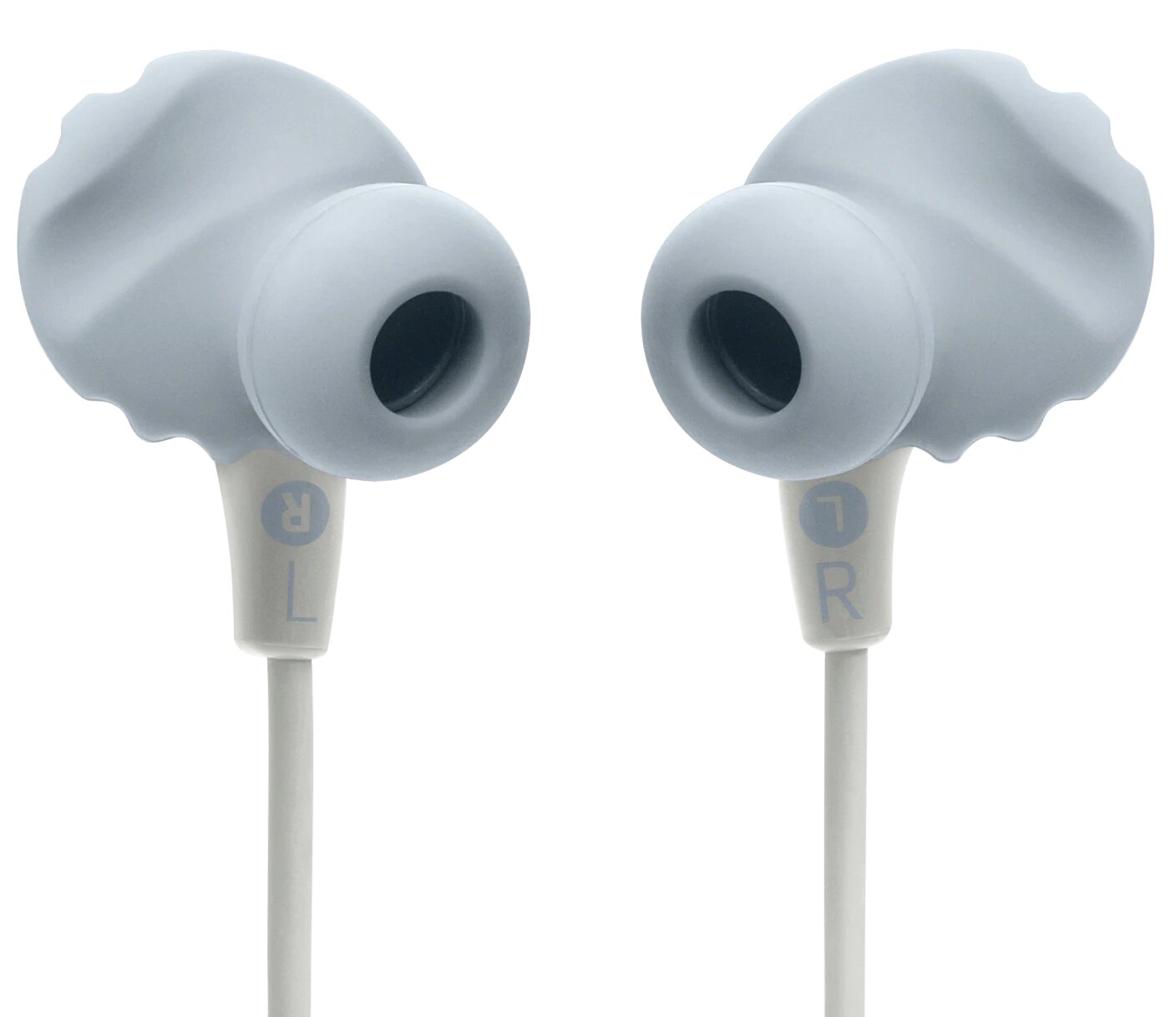 Спортивные беспроводные наушники с микрофоном JBL Run 2 Wireless BT, белый, USB Type-C, TWS Bluetooth гарнитура — фото 1