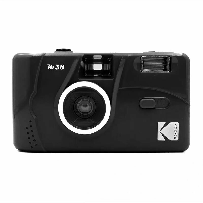 Оригинальная фотокамера Kodak 35 мм с флэш-ветром и перемоткой, M38 Black, Camera only