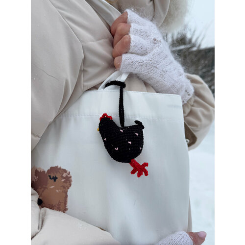 Украшение на сумку ALLUMER, черный