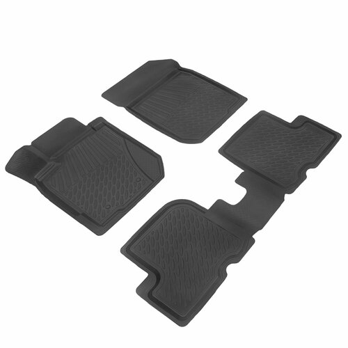 фото Коврики салона для nissan almera (13-), premium, резина, 4 шт. seintex