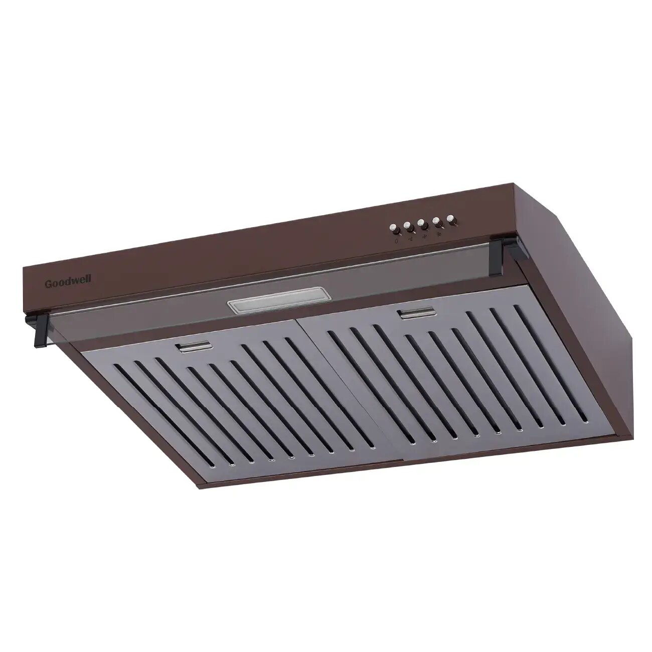 Вытяжка Goodwell GWH-U9060BR, 1, Антивозвратный клапан, 34 см, 450, Китай