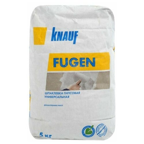 Шпатлевка гипсовая универсальная Кнауф Фуген (Knauf Fugen) 5кг , 1 шт. шпатлевка knauf фуген серый белый 10 кг