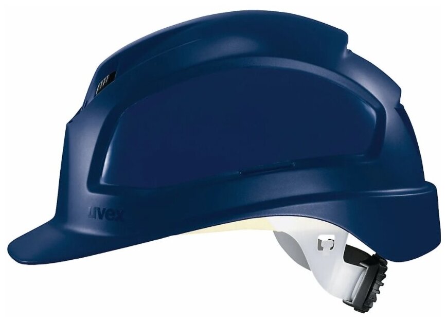 Каска защитная (строительная) UVEX™ Феос B-WR 9772.530 с храповиком | Цвет: синий