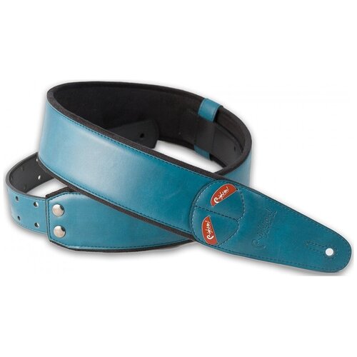 Ремень для гитары RightOn Straps 8401050090089 On! Leathercraft Blackguard Teal