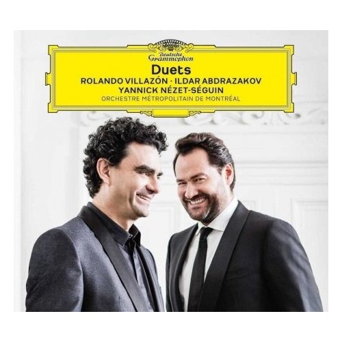 villazon rolando cielo e mar Компакт-Диски, Deutsche Grammophon, ROLANDO VILLAZON, ILDAR ABDRAZAKOV, YANNICK NÉZET-SÉGUIN, ORCHESTRE MÉTROPOLITAIN DE MONTRÉAL - Duets (CD)