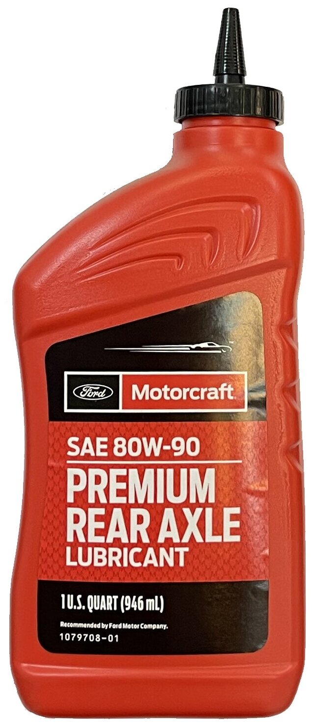 Sae 80w-90 0,946l Motorcraft Premium Rear Axle Lubricant Масло Трансмиссионное FORD арт. XY80W90QL