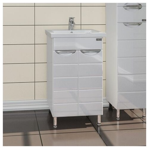 Тумба с раковиной напольная Санта Родос 60 206012