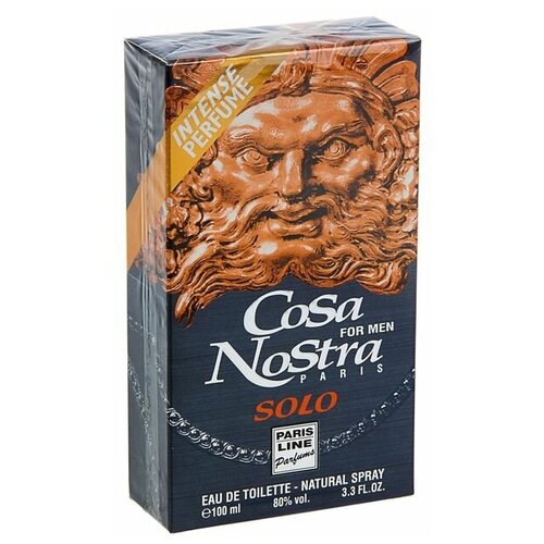 Cosa Nostra Туалетная вода Cosa Nostra Intense Perfume, мужская, 100 мл