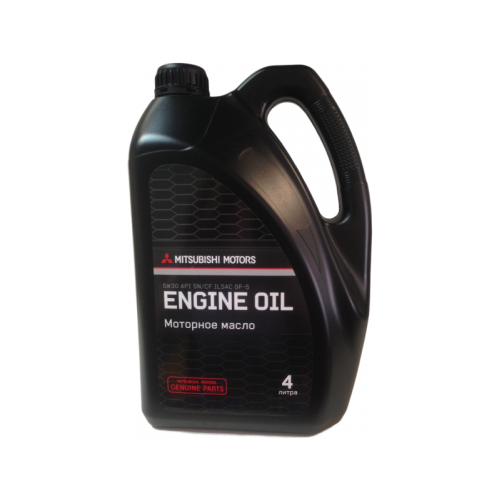 фото Масло mitsubishi engine oil 5w-30 api sn/cf gf-5 4l