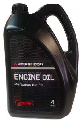 Масло Mitsubishi Engine oil 5W-30 API SN/CF GF-5 4L