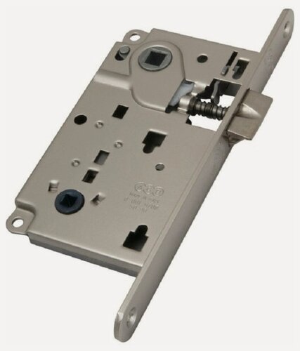 Изображение товара Замок межкомнатный, защелка AGB WC 90 CP под фиксатор, цвет: хром