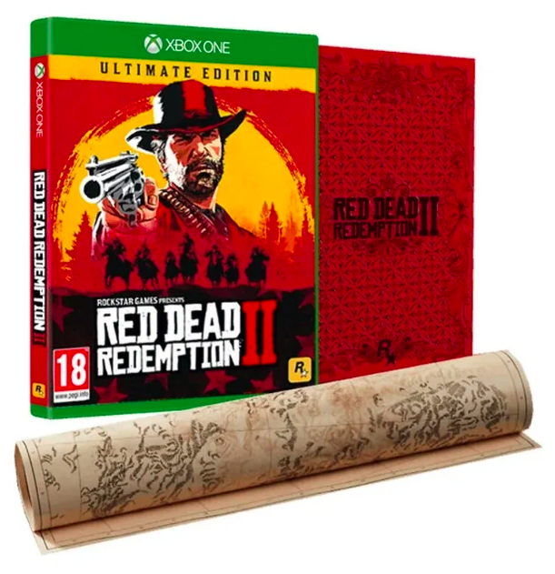 Игра для Xbox ONE Red Dead Redemption 2 Ultimate Edition Российское издание Лицензионный диск