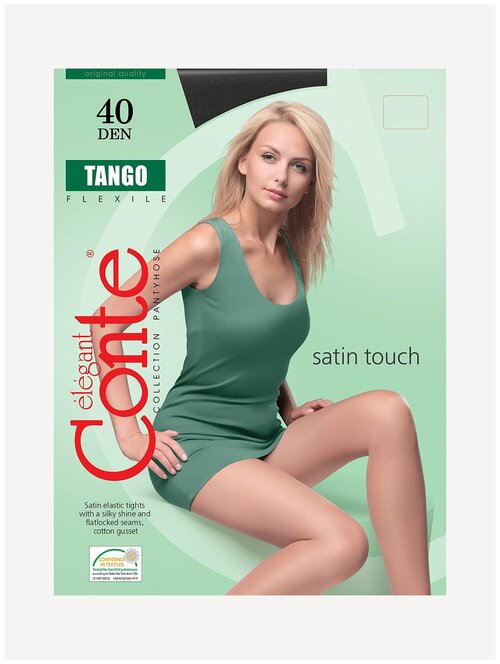 Колготки  Conte elegant Tango, 40 den, размер 3, черный