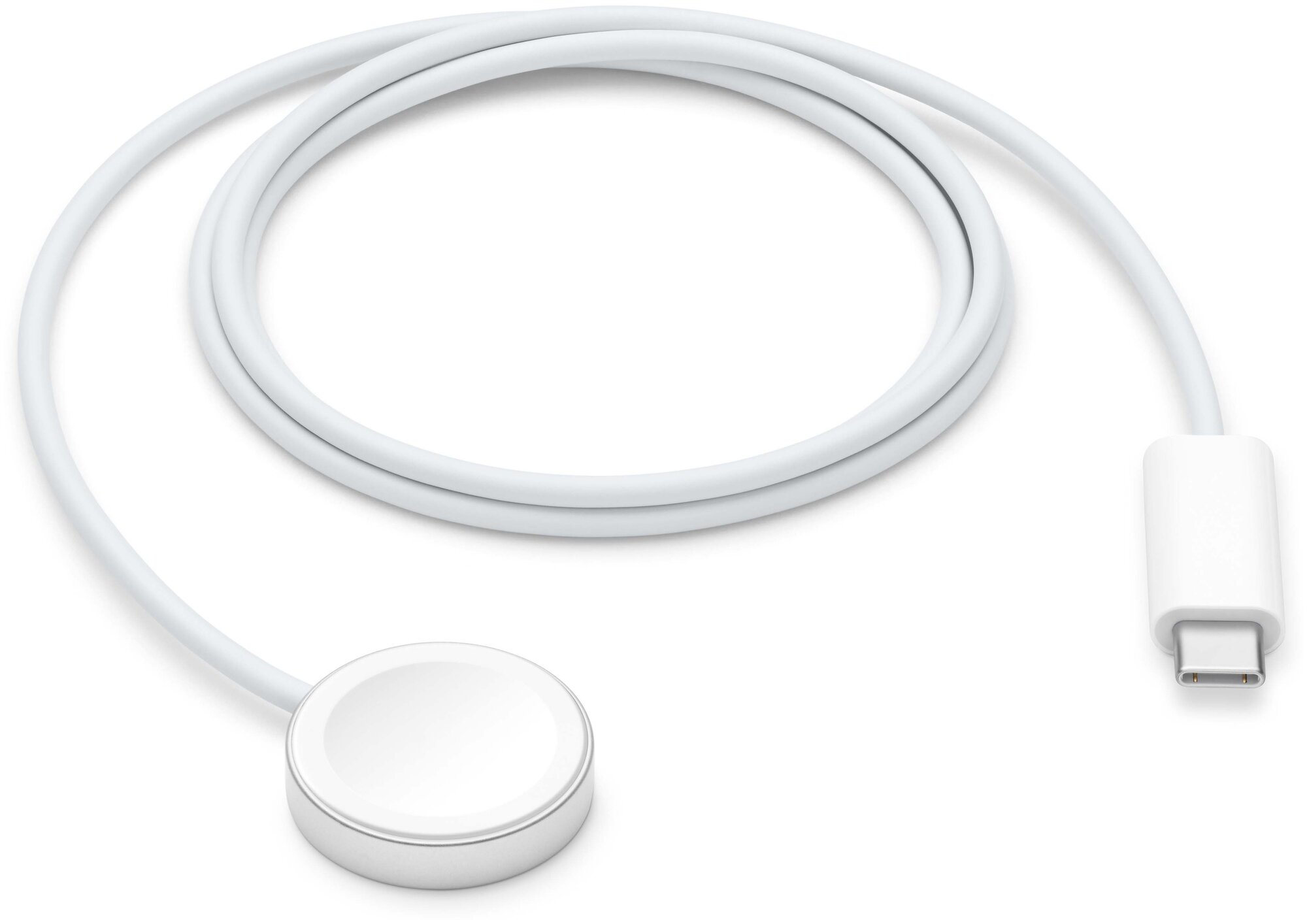 Беспроводная зарядка Apple MLWJ3ZM/A Magnetic Fast Charger для Apple Watch, белая