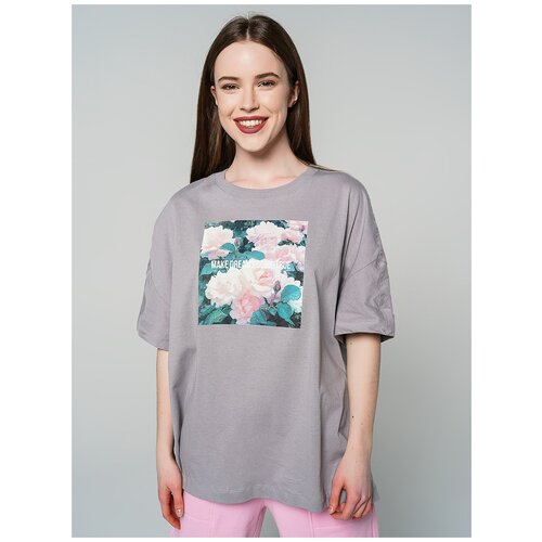 фото Футболка твое, размер xs, серый