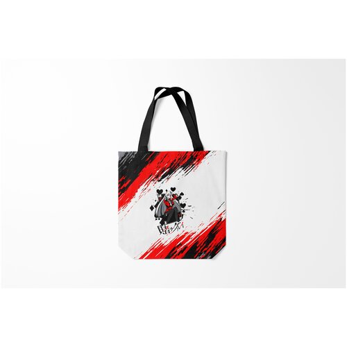 фото Сумка-шоппер / 40х40 см / аниме / kakegurui ририка момобами z burnettie