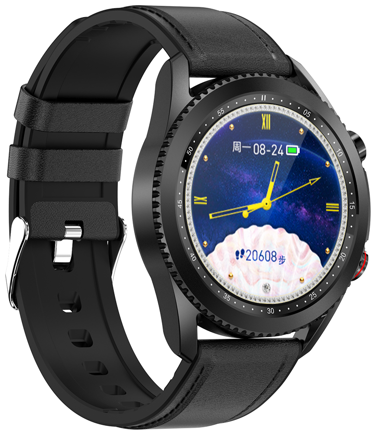 XRide 2021 T40 - Спортивные часы с возможностью Bluetooth звонков, измерением частоты сердечных сокращений, кровяного давления и кислорода в крови