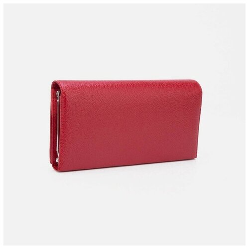 фото Кошелёк на магнитах, цвет красный