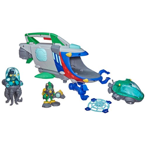 Игровой набор Hasbro PJ masks Большая субмарина героев в масках F26395L0 игр наб защитный костюм гекко