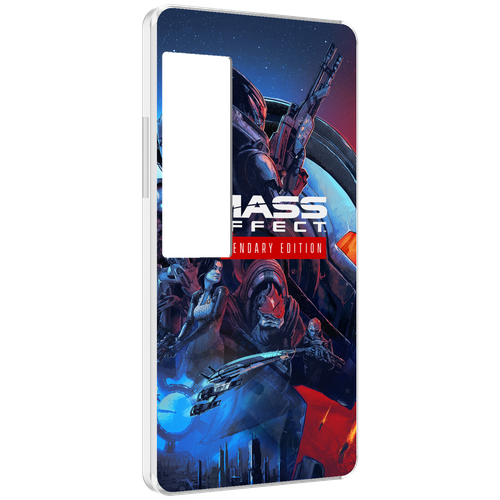 Чехол MyPads Mass Effect Legendary Edition для Meizu Pro 7 Plus задняя-панель-накладка-бампер чехол mypads mass effect legendary edition для oppo reno 9 pro plus задняя панель накладка бампер