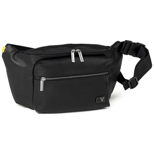 Roncato Сумка поясная 412053 Brooklyn Marsupio Grande Large Bum Bag *01 Nero