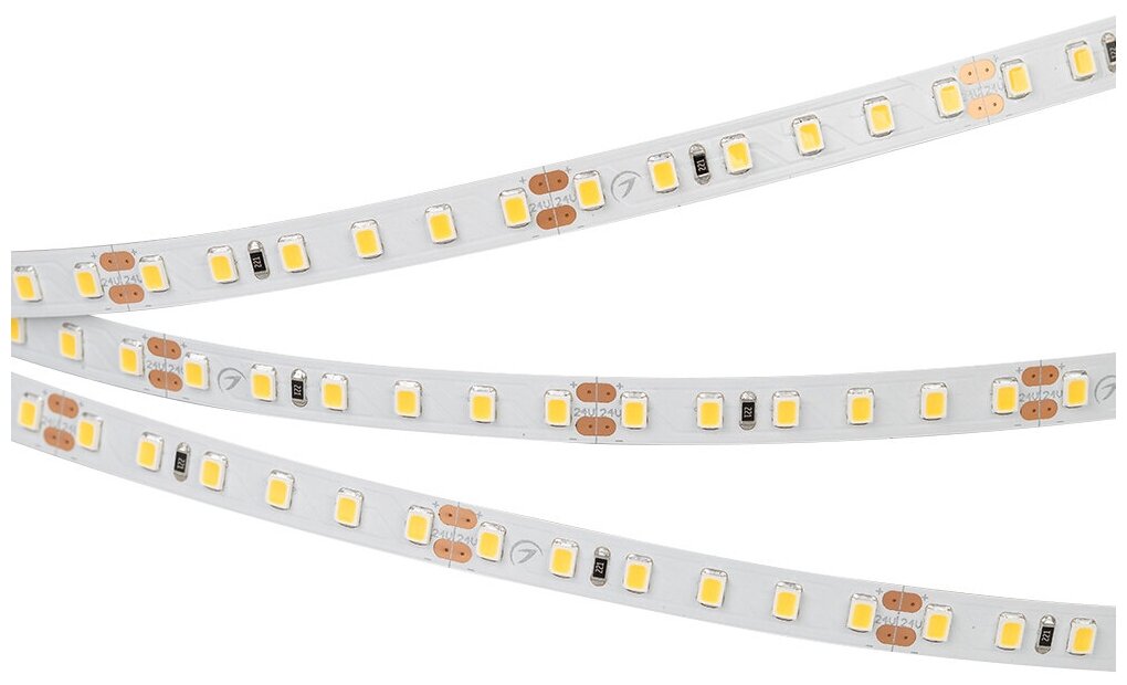 Лента RT 2-5000 24V Warm3000 2x (2835, 600 LED, PRO) (arlight, 14.4 Вт/м, IP20)