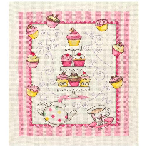 Набор для вышивания Anchor Cupcake 24*20см, MEZ, ACS44