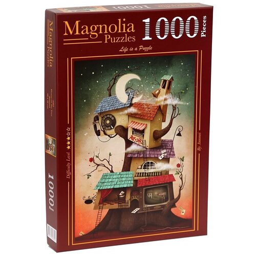 пазл magnolia 1000 деталей перерыв на кофе Пазл Magnolia 1000 деталей: Дом на дереве