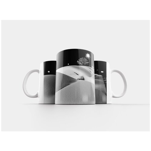 фото Кружка "снег, зима, стоянка" 320 мл lotsprints