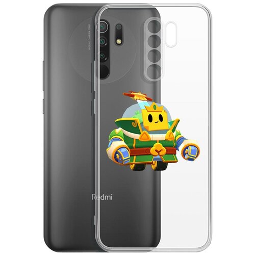 фото Чехол-накладка clear case brawl stars-изумрудный принц спраут для xiaomi redmi 9 krutoff group