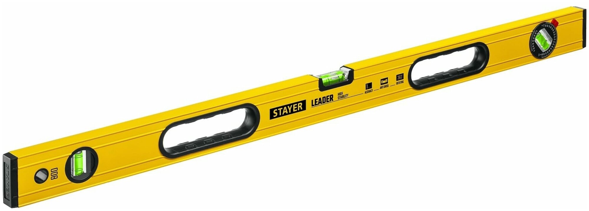 STAYER LEADER 800 мм уровень строительный фрезерованный ( 3466-080_z01 ) - фотография № 1